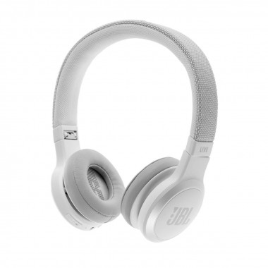 Гарнитура Bluetooth JBL Live 400BT белый накладные