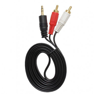 Шнур 3.5ст.-2RCA  1.5м  Cantell  001025