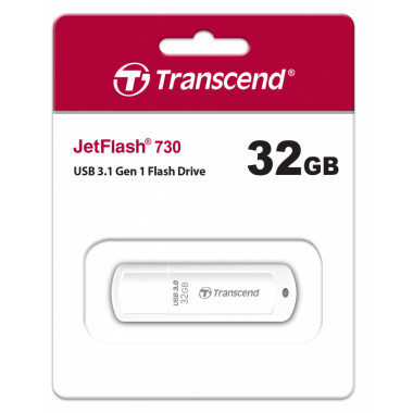 Transcend USB 3.0  32Gb  730  белый
