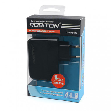 Адаптер сет. Robiton PowerBox2 (5V 4900mA) 4-USB