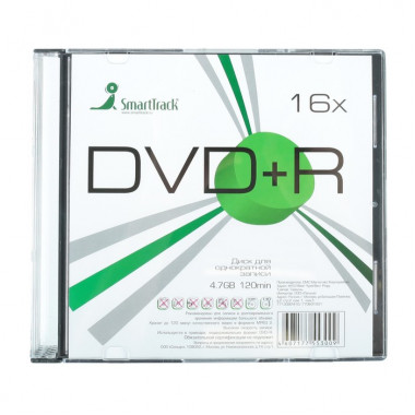 DVD+R  slim  SmartTrack  4,7Gb 