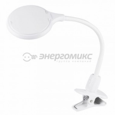 Лупа с подсветкой прищепка 1,7х 100мм  Rexant 31-0246