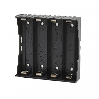 Батареечный отсек Robiton Bh4x18650/pins с выводами для пайки  14116