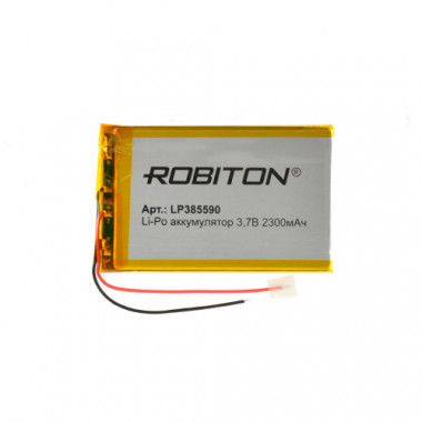 Аккумулятор Robiton 3,7V 2300мАч  4х55x90мм LP385590