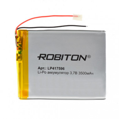 Аккумулятор Robiton 3,7V 3500мАч  4х75x96мм LP417596