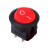 Выкл-кнопка мет 220V 2А (2с) (On)-Off Б/фикс Замык белая Rexant 36-3355