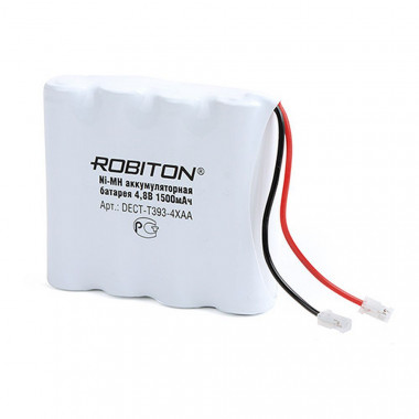 Аккумулятор Robiton T393 4.8V 1500mAh 4xAA  13783