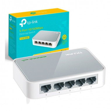 Коммутатор TP-Link TL-SF1005D  5 портов Ethernet 10/100 Мбит/сек