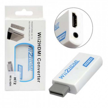 Конвертор (вход WII  выход HDMI)  WII to HDMI  H72  (A4347)
