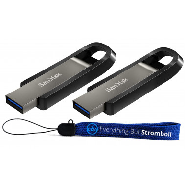 SanDisk USB 3.2  128Gb  Extreme Go  чёрный
