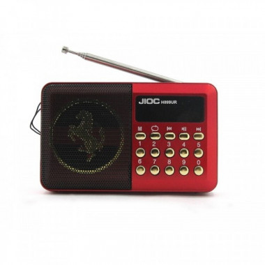 Радиоприемник JIOC H-089/011  USB microCD радио AUX акк18650