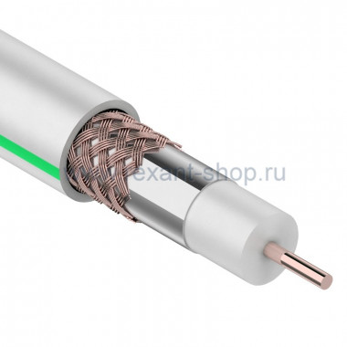 Кабель Rexant  SAT-703  75Oм  RG6-SAT-703b  01-2431 