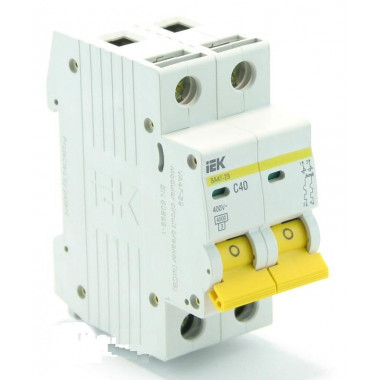 Автомат выкл IEK-40A 2P C40  BA47-29