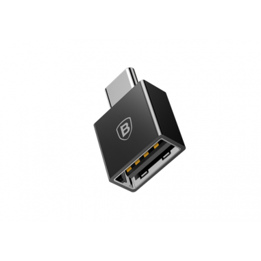 Переходник OTG  шт.Type-C -гн.USB  Baseus Exquisite 2.4A  CATJQ-B0
