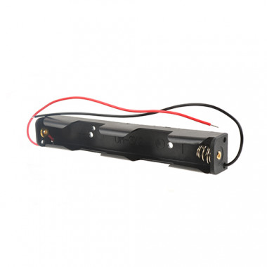 Батареечный отсек Robiton Bh2xAA/1 с двумя проводами  16500