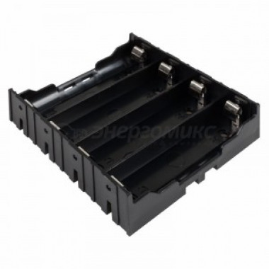 Батареечный отсек  4х18650 Li-ion (на плату)  16-0804-9