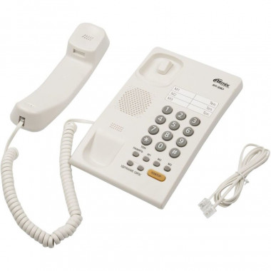 Телефон Ritmix RT-330 белый / черный
