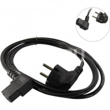 Шнур сет.  для компьютера  1,5м  угол-угол  Telecom TE021DA-CU0.75-1.8M 