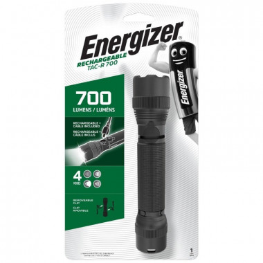 Фонарь акк. Energizer  Tactical 700 Rechargeable incl. Li-Ion Accu