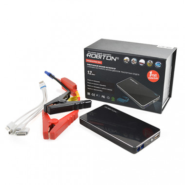 Предпусковой аккумулятор Robiton Emergency Power Set 2 (Li-Pol 3.7V 6000mAh)  14169