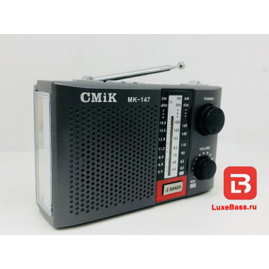 Радиоприемник CMIK MK-938  USB microCD наушн аккум