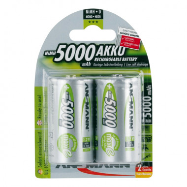 Аккумулятор Ansmann R20  5000mAh