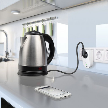 Умная розетка Rexant 11-6009  Wi-Fi розетка/дистанционное управление бытовыми приборами 16А