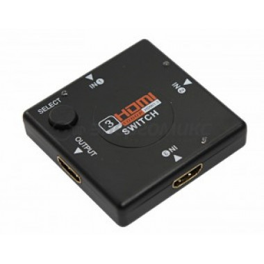 HDMI switcher Сумматор  3в1 без питания Rexant 17-6912