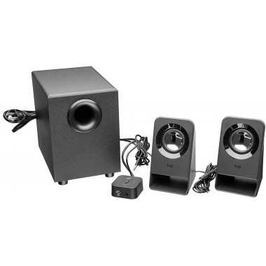 Колонки комп. Logitech Z213 2.1 черный 14Вт