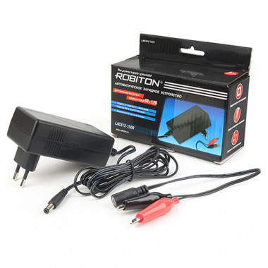 З/У Robiton LAC612-1500  6V 12V 1.5A  для Свинц.-Кислотных аккум Автовыкл 16092