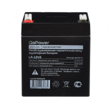 Аккумулятор свинц-кисл GoPower LA-1245  12V 4.5Ah