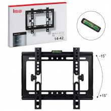 Настенный кронштейн для TV  isa C35  (14"-42") до25кг  тонкий фиксированный наклон  469789