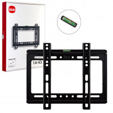 Настенный кронштейн для TV  isa B27  (14"-43") до25кг  тонкий фиксированный  469819