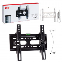 Настенный кронштейн для TV  isa C30N  (14"-43") до25кг  тонкий фиксированный наклон  469918