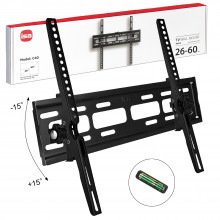 Настенный кронштейн для TV  isa C40  (26"-60") до35кг  тонкий фиксированный наклон  469833