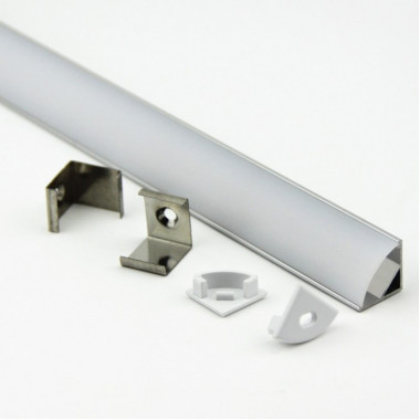 Профиль 2000x16x16 комплект Угловой  2м  General 522700