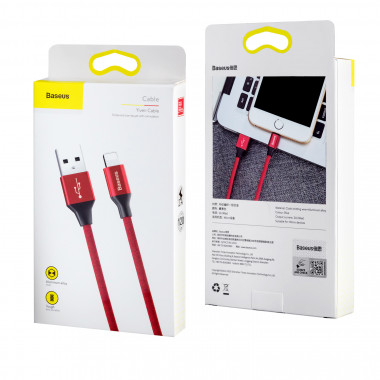 Data Cable iPhone Baseus 1,2м  Yiven 2A