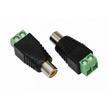 Гнездо RCA под винт  Rexant 14-0414