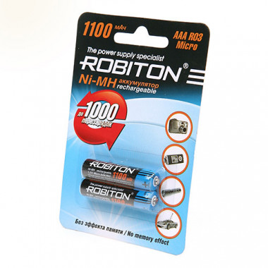 Аккумулятор Robiton R03 1100mAh NiMh