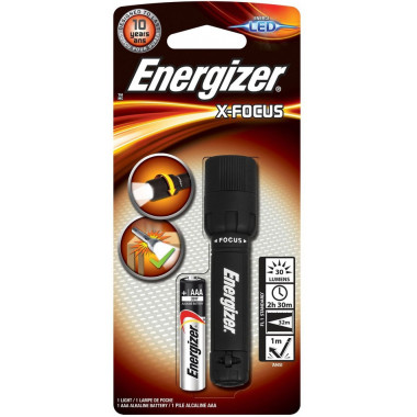 Фонарь ручной Energizer  X-Focus LED incl.1xAAA