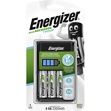 З/У Energizer 1Hour Charger incl. 4xAA 2300mAh