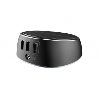 Беспроводная зарядная станция Baseus  Star 2в1 + 3USB 3400mA + блок питания