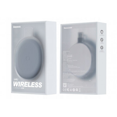 Беспроводная зарядная станция Baseus  Jelly 15W  WXGD-0