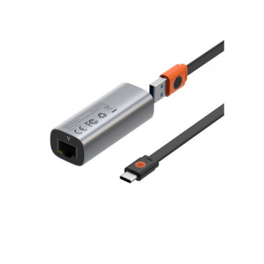 HUB Type-C & USB  Baseus Gigabit Lan Adapter  (RJ45)  CAHUB-AF0G