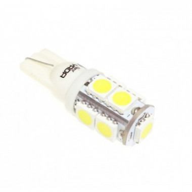 Автолампа св/д T10  9smd (size 5050) W5W белый 1.3W 54lm  Nord Yada