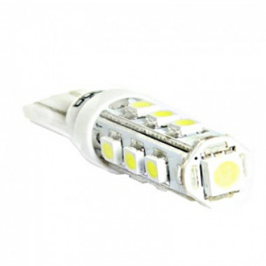 Автолампа св/д T10  13smd (size3528x12+5050x1) W5W (W2,1x9,5d) 1W 72lm белый  Nord Yada