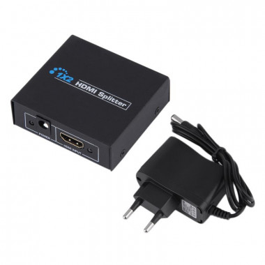 HDMI Splitter  Делитель 1х2  H300 с питанием  (S1164) 