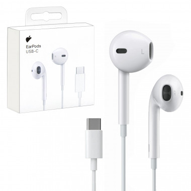 Гарнитура iPhone 15 EarPods USB-C 100% original  791325 799039