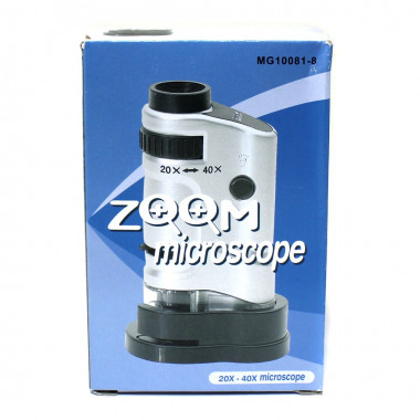 Микроскоп 20х -40х  zoom  MG10081-8