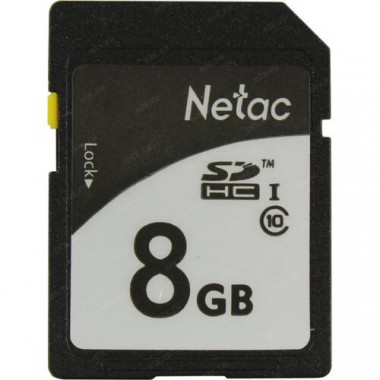 Netac SDHC class10  8Gb  (20 Mb/s)